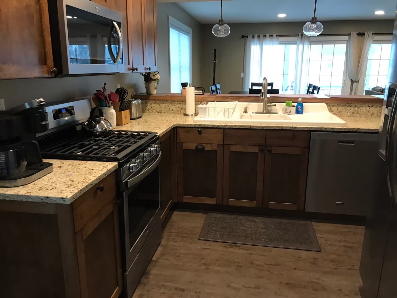 The kitchen