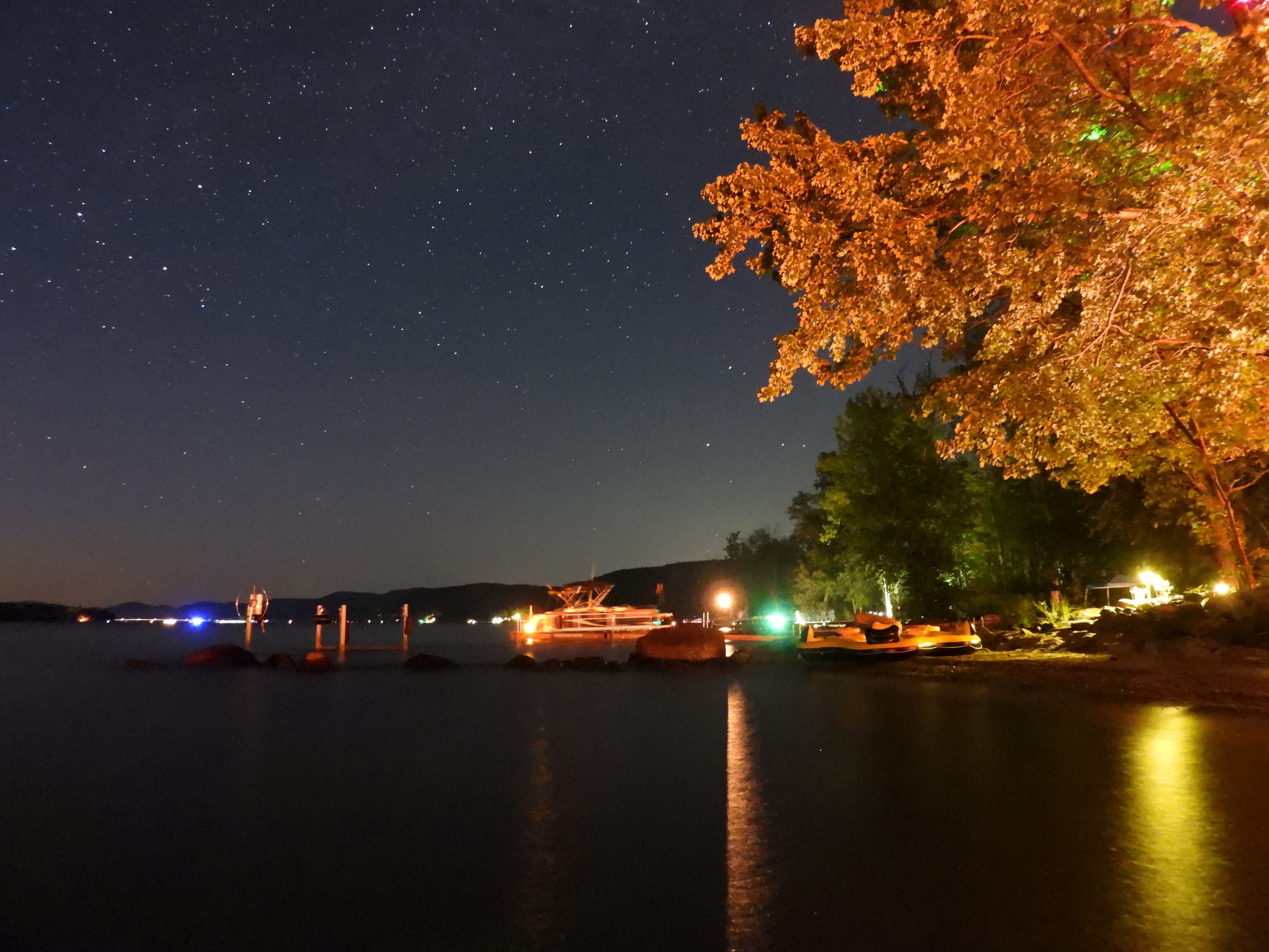 Great Sacandaga Lake at twilight